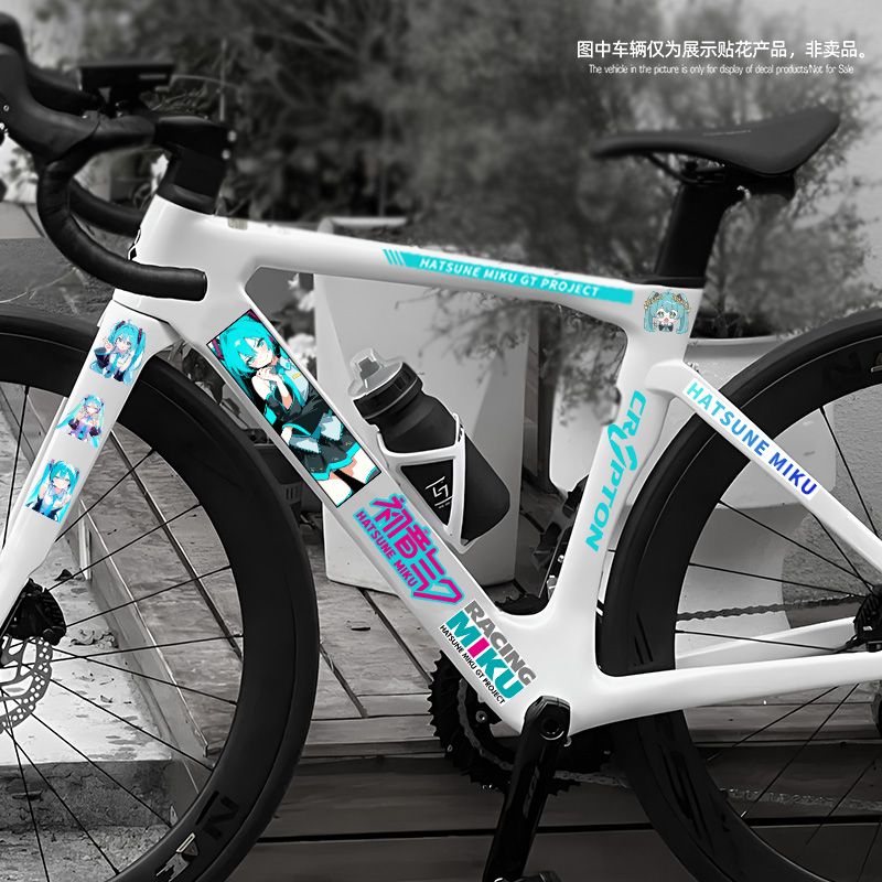สติกเกอร์การ์ตูนฮัตสึเนะ มิคุแ - Mountain Biking Japan บทวิจารณ์และราคา