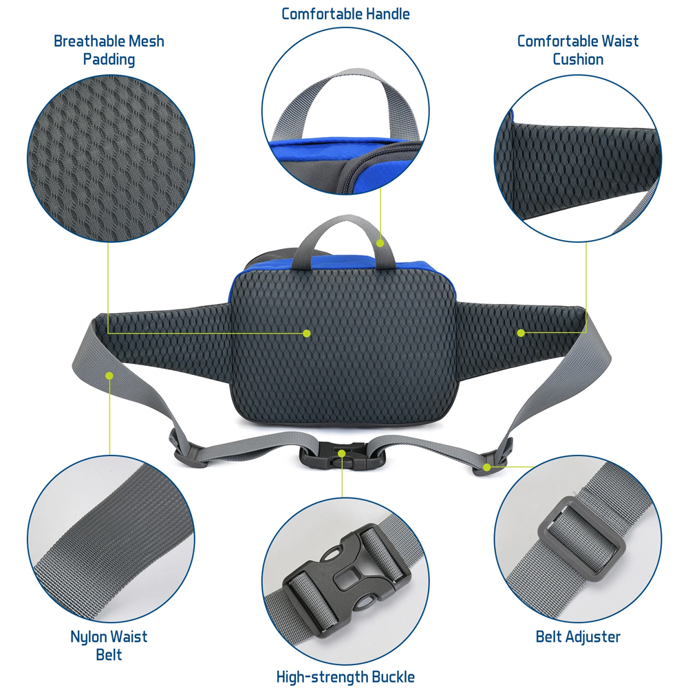 กระเป๋าคาดเอว 1 ชิ้น - อุปกรณ์ - Mountain Biking Hip Pack บทวิจารณ์และราคา