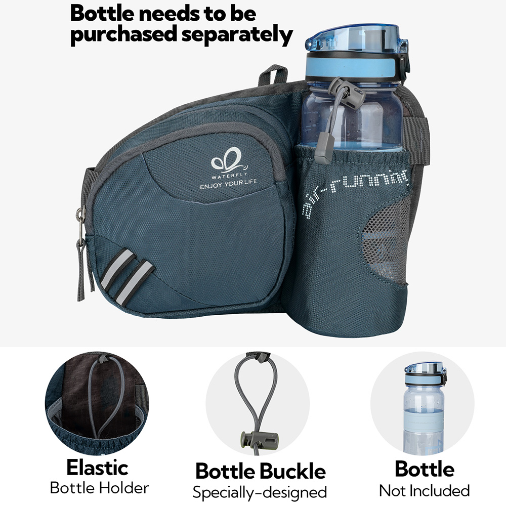 WATERFLY Fanny Pack เอวกระเป๋า - Mountain Biking Hip Pack บทวิจารณ์และราคา
