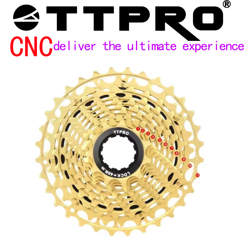 เฟืองท้ายจักรยานเสือหมอบ TTPRO - Cassette 11 Speed บทวิจารณ์และราคา